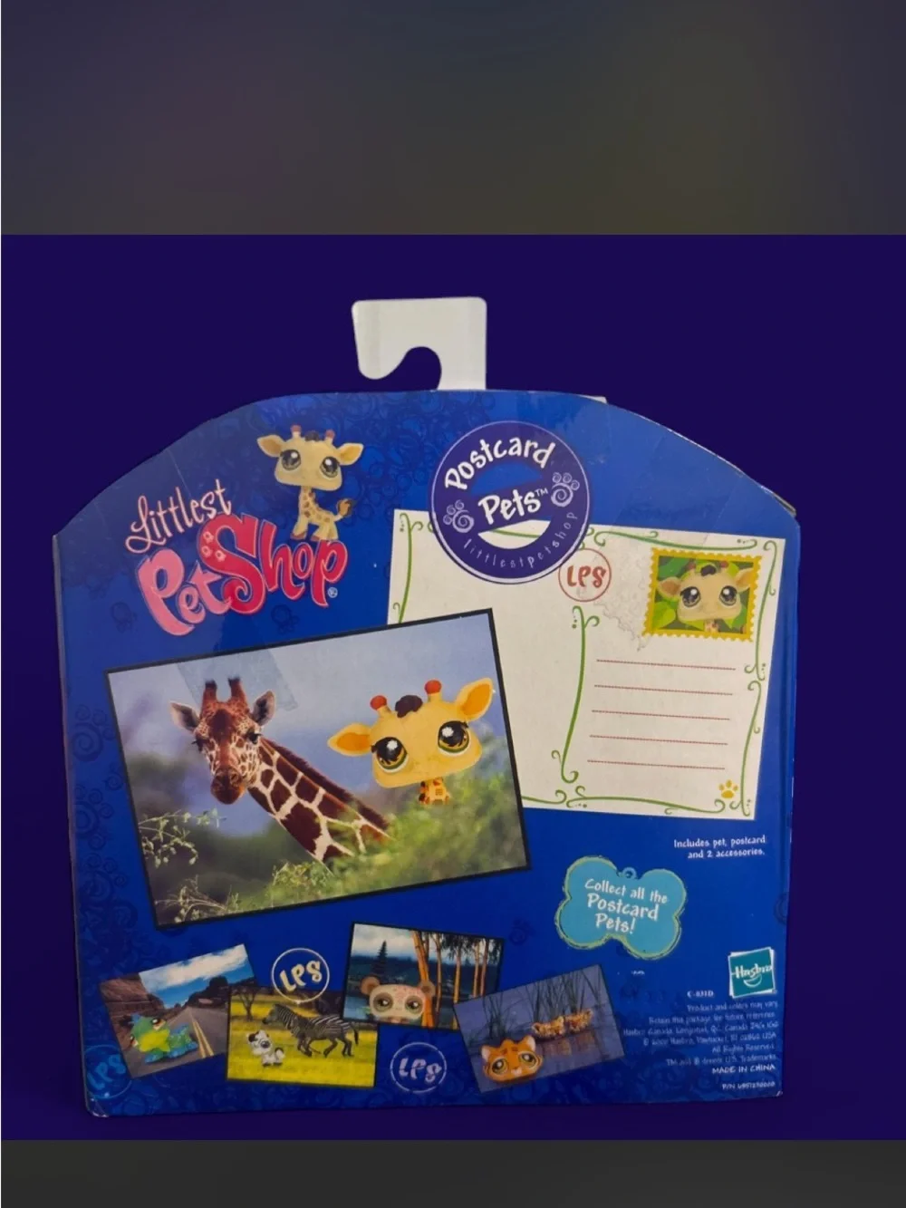 Littlest Pet Shop Giraffe Playset - Brown, Green & Beige - Picture 2 of 2
